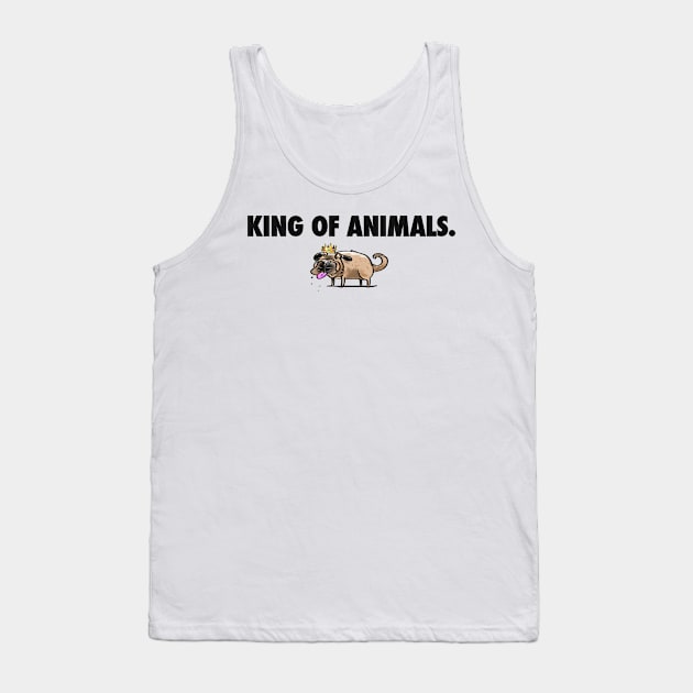 King Of Animals Tank Top by spclrd